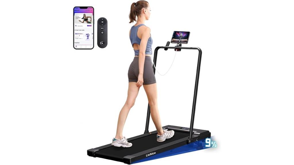 compact under desk treadmill