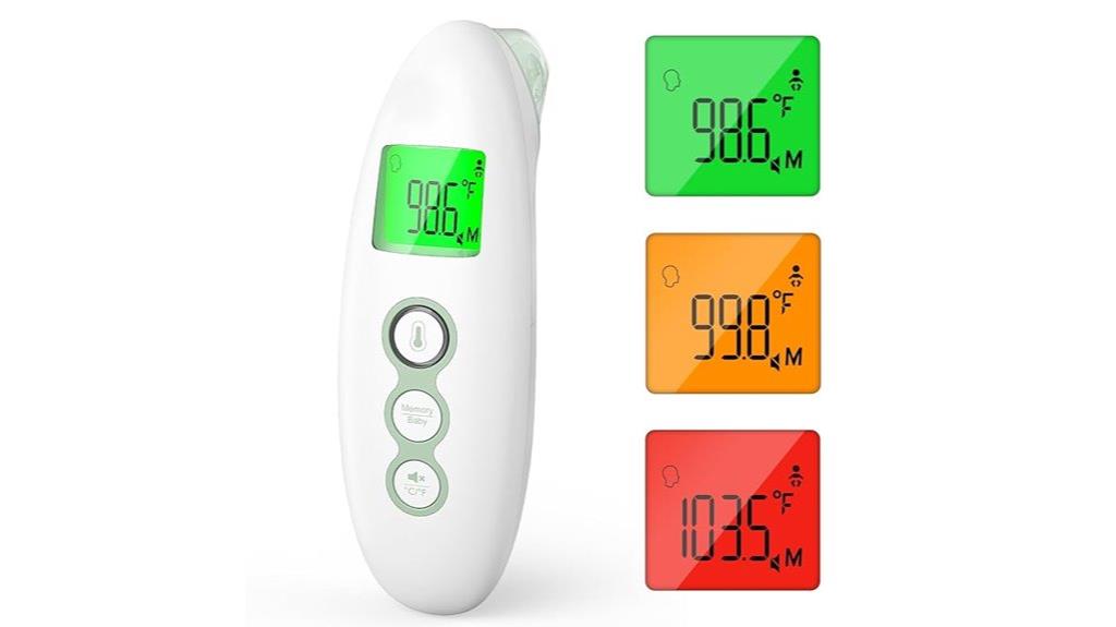contactless forehead thermometer
