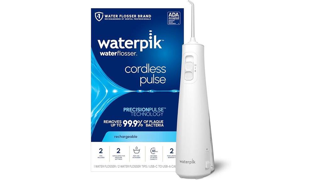 cordless rechargeable water flosser
