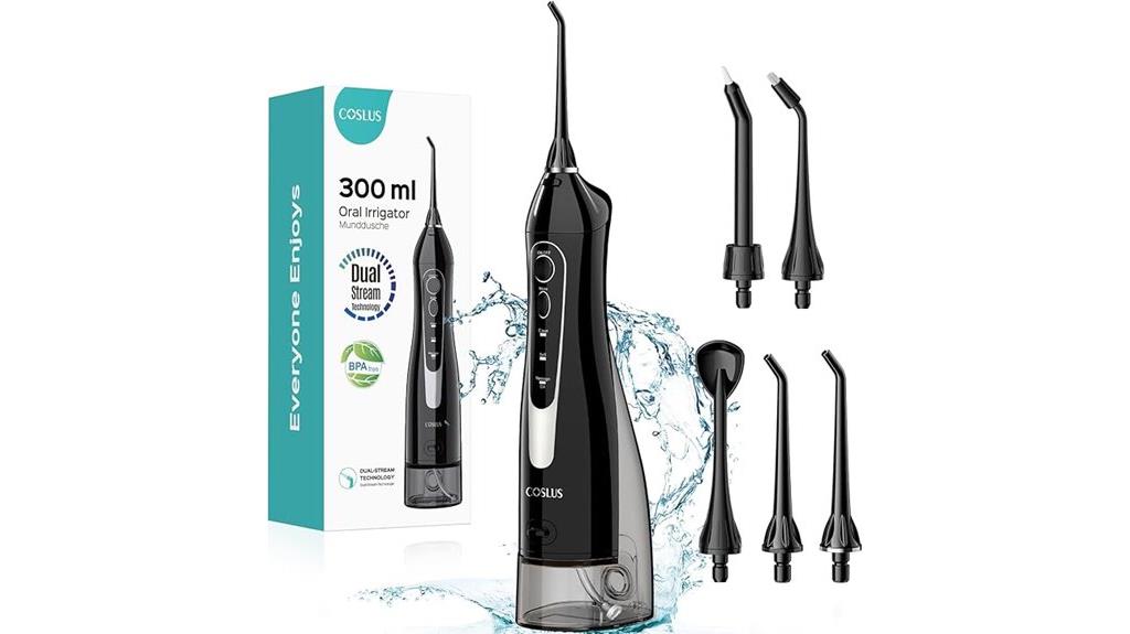 cordless water dental flosser