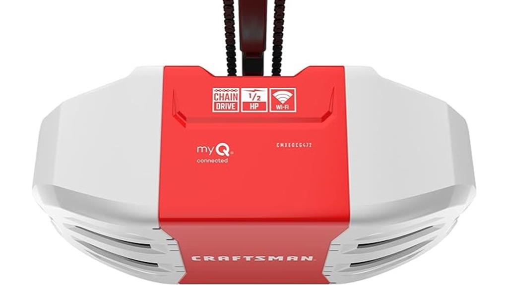 craftsman 1 2 hp garage opener