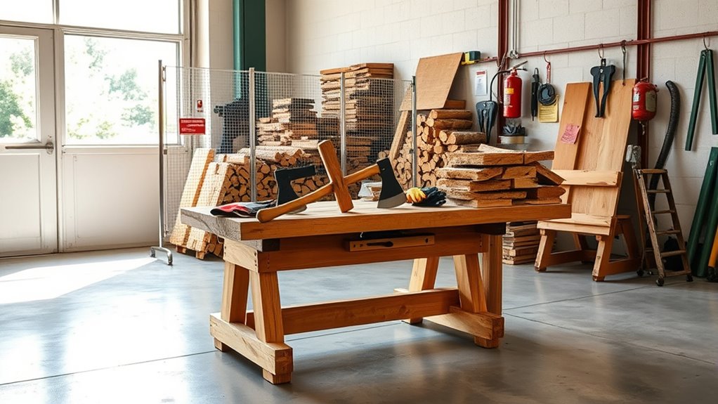 create a safe work zone