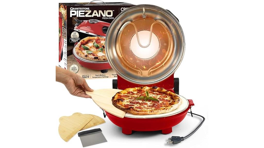 crispy crust pizza oven