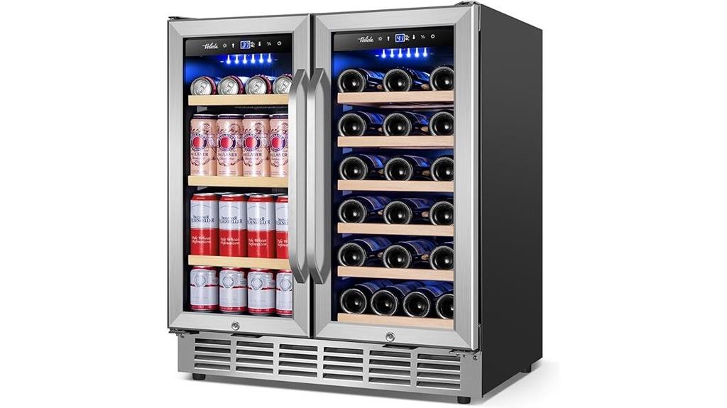 dual zone large capacity cooler