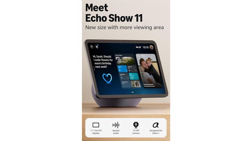echo show 11 latest model