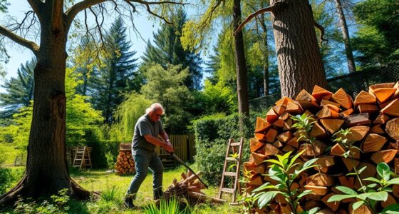 eco friendly backyard woodlot management