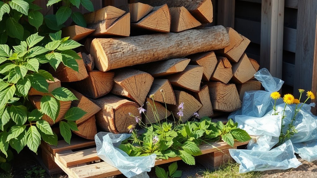 eco friendly firewood storage solutions