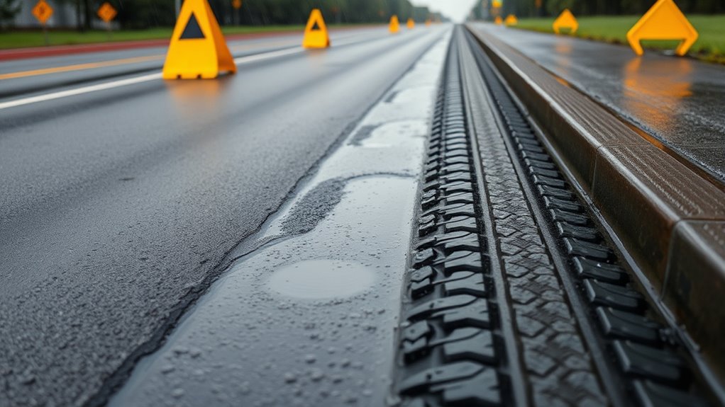 effective wet road stabilization
