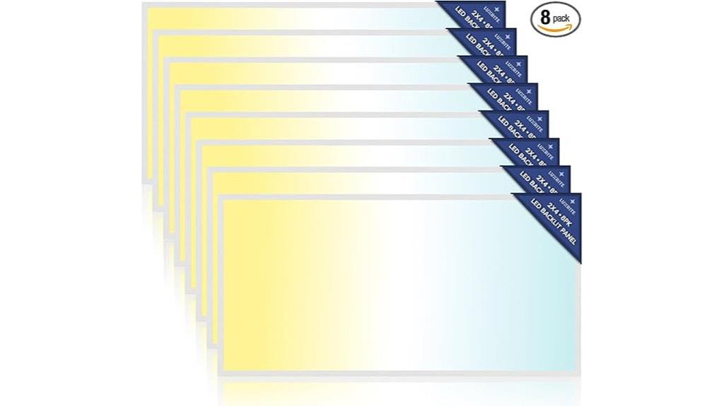 eight pack led panels