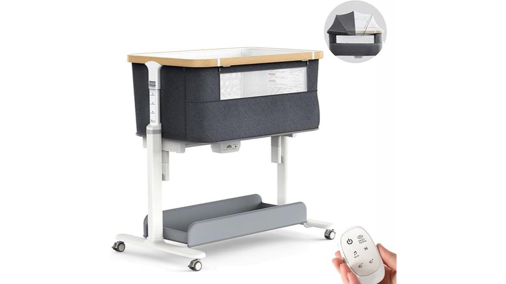 electric baby bassinet features