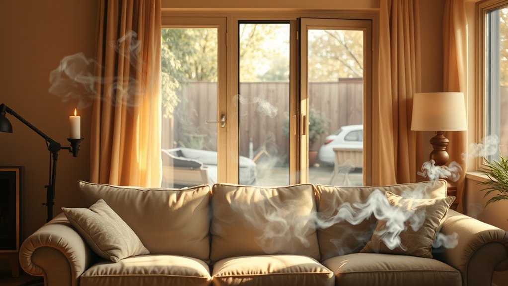 eliminating indoor smoke odor