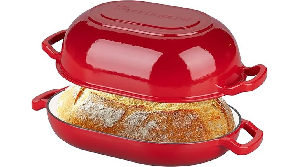 enameled cast iron bread oven