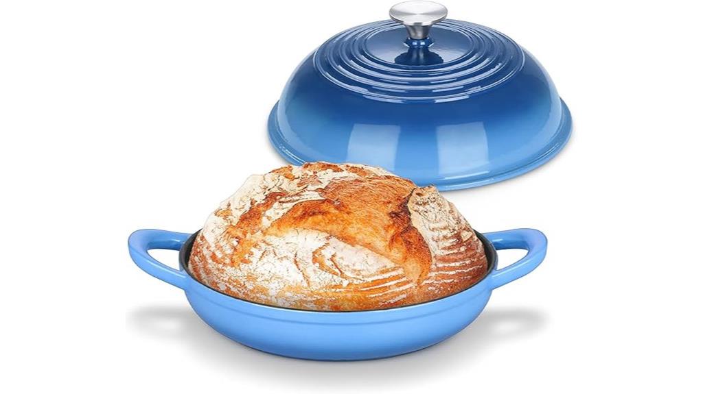 enameled dutch oven for baking