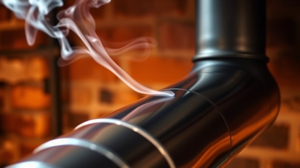 ensure strong chimney draft