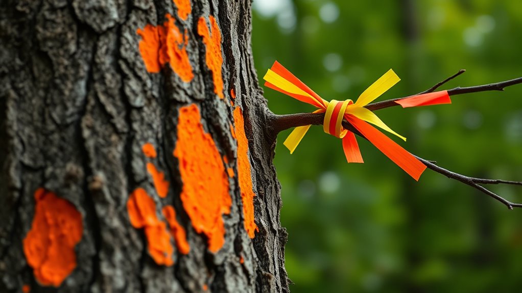 environmental friendly tree marking techniques