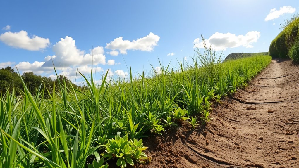 erosion free right of way clearing