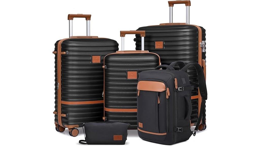 expandable luggage with wheels