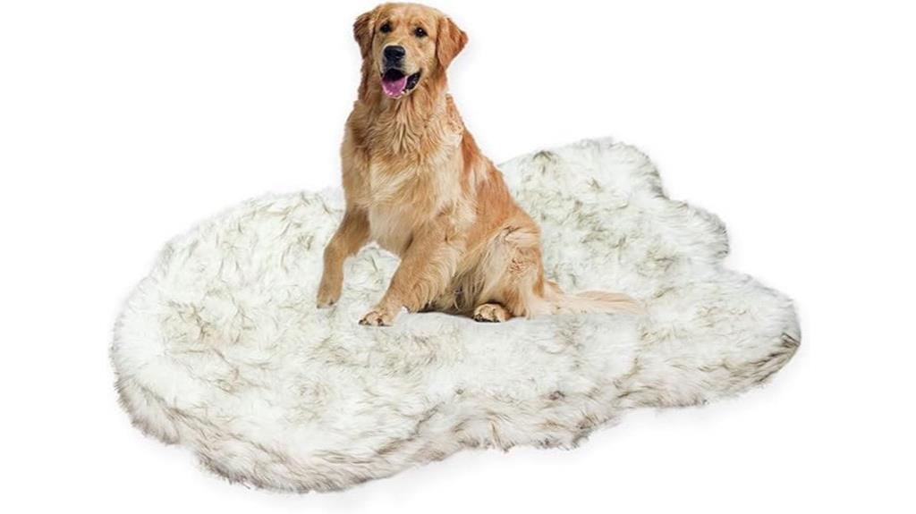 faux fur memory foam