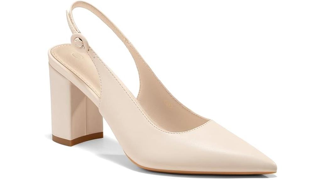 feminine stylish block heels