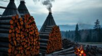 firewood kiln emissions information
