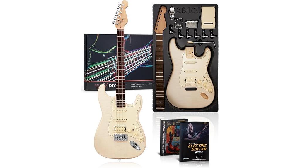 flame maple roasted neck