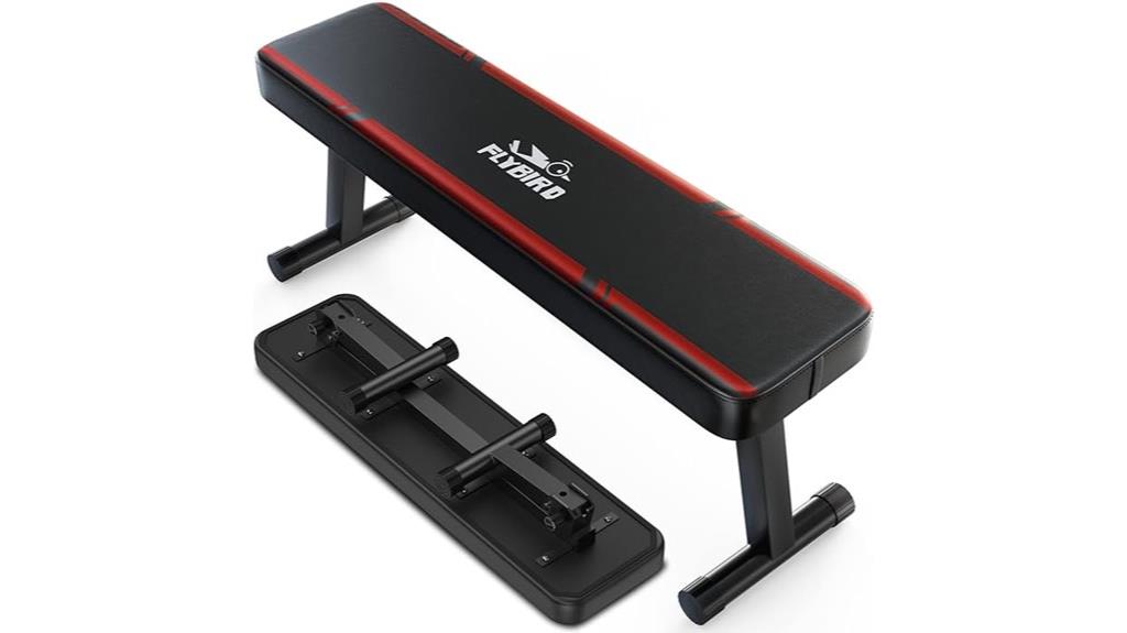 flat strength training bench
