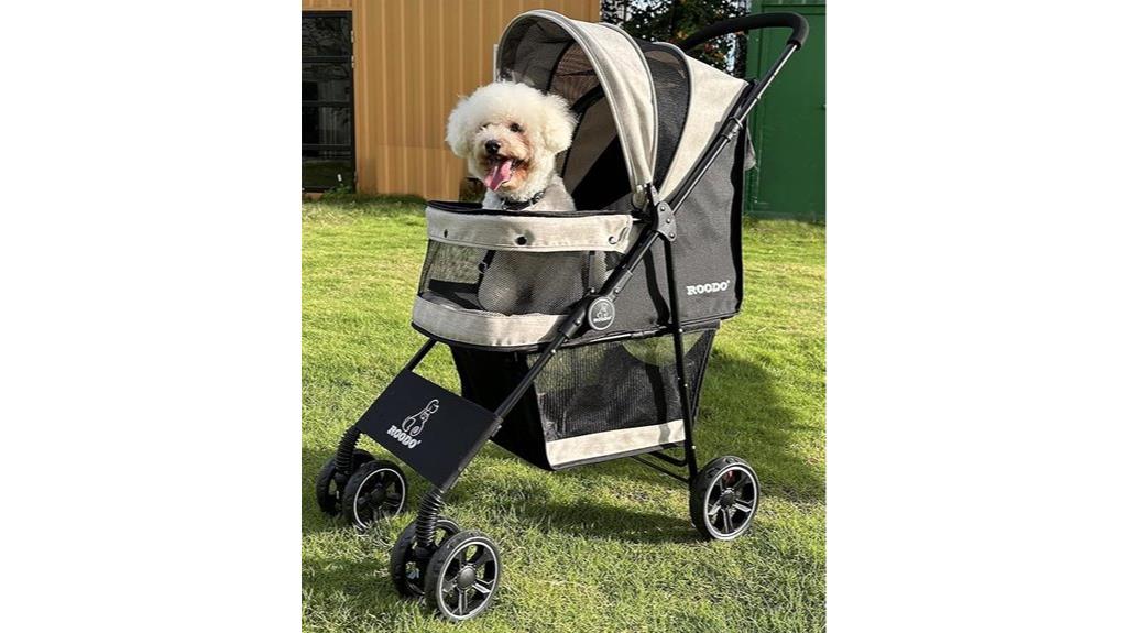 foldable pet stroller