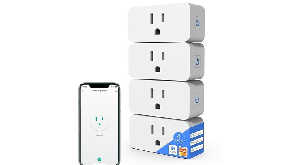 four pack energy monitoring plugs