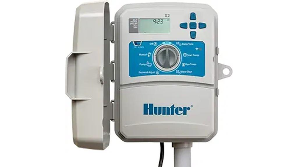 four zone lawn sprinkler controller