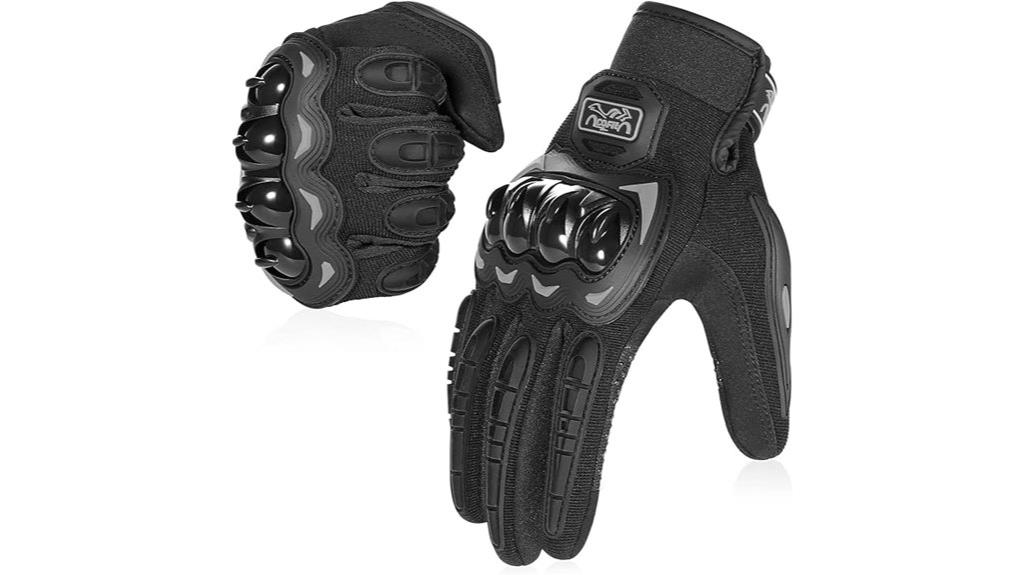 full finger touchscreen motorcycle gloves