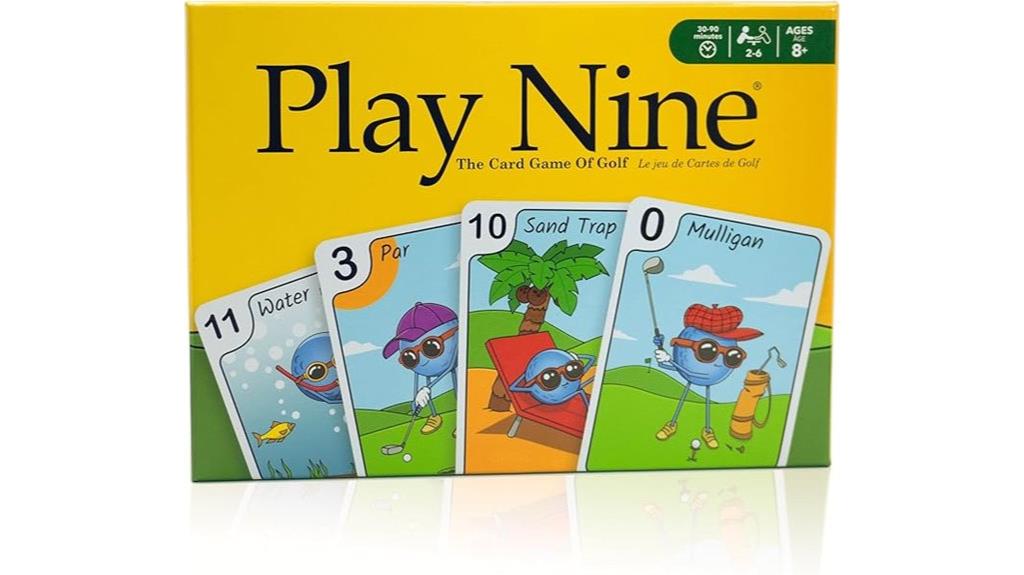golf themed card game