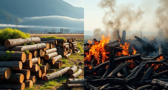 habitat conservation versus burning