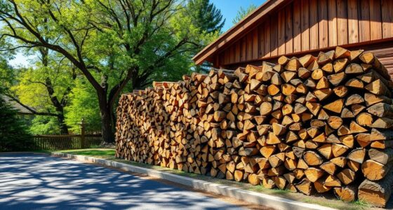 handle firewood carefully