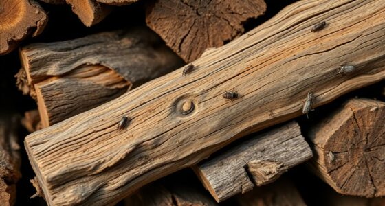 handling firewood insects