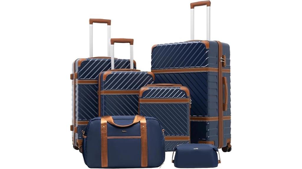 hard shell luggage set