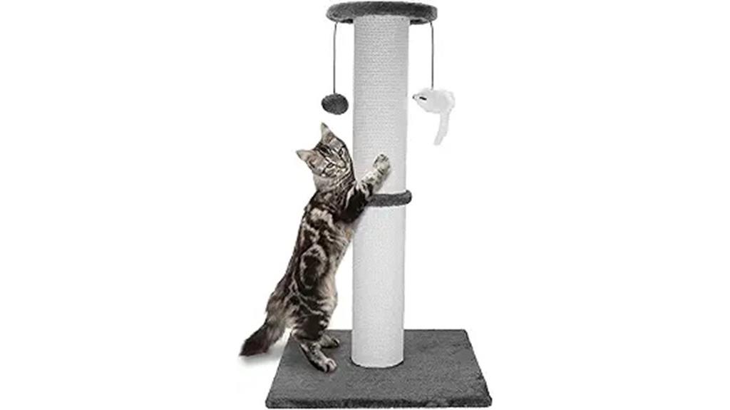 heavy duty 34 inch cat scratching post