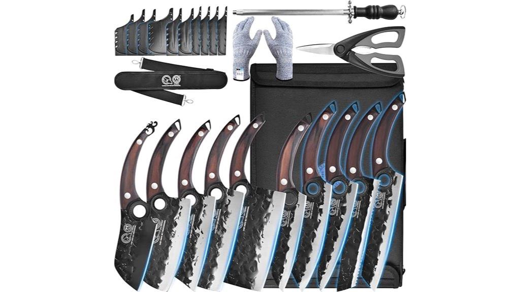 high carbon steel forged blades