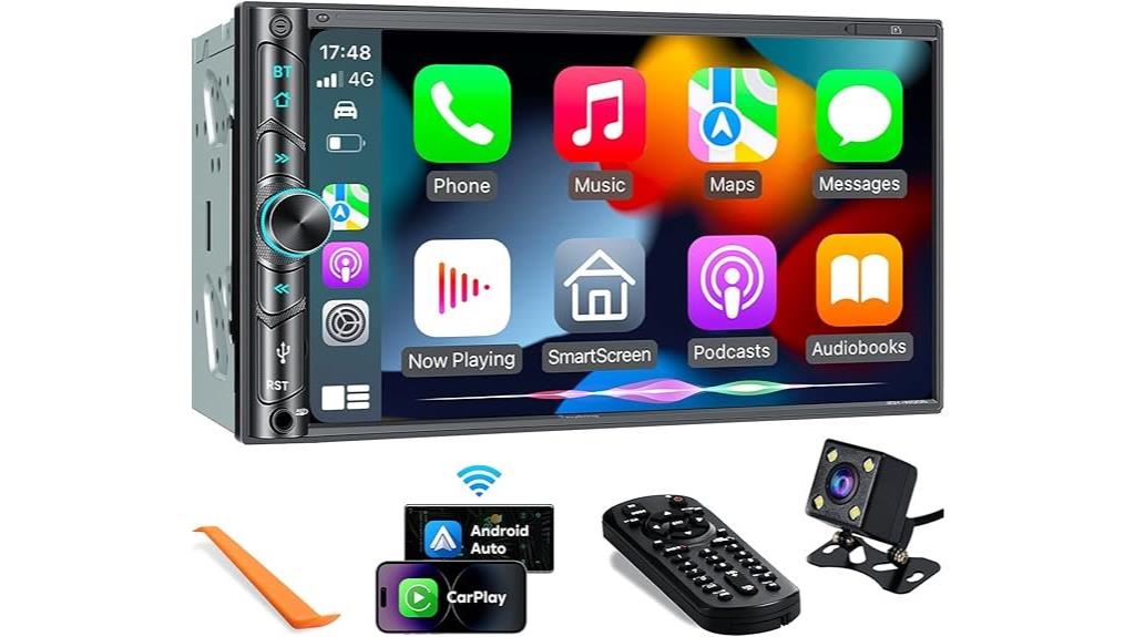 high power touchscreen stereo