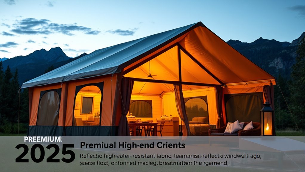 high quality durable weather resistant tents