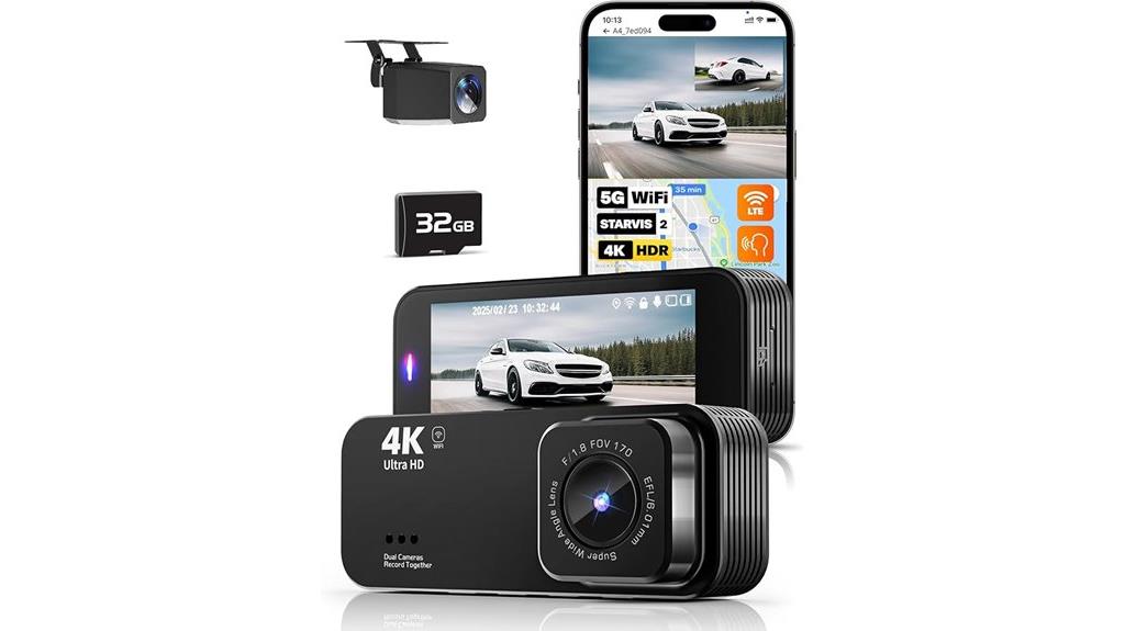 high resolution dual dash cameras