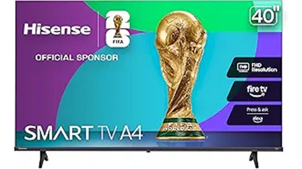 hisense 40 inch fire tv