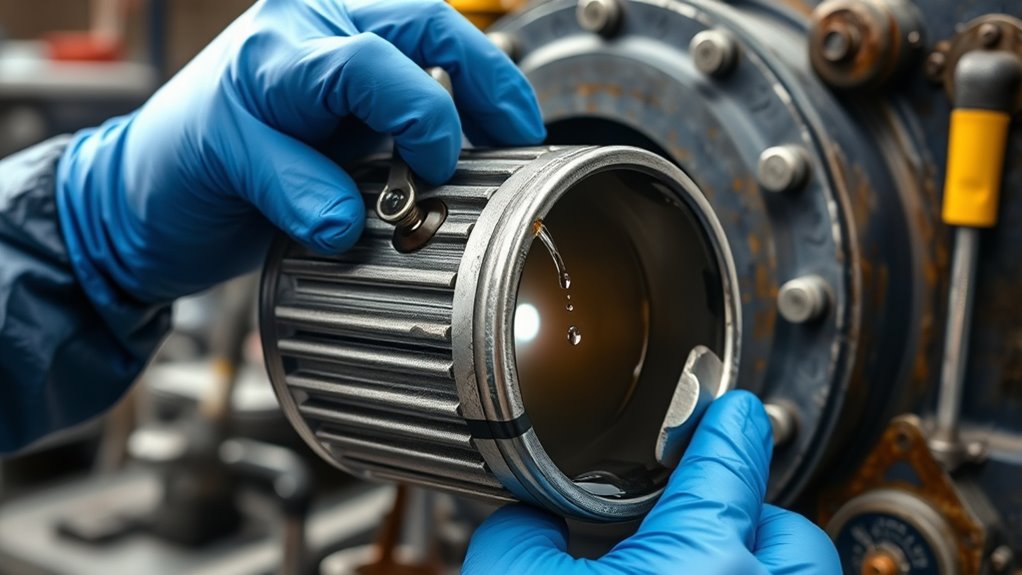 hydraulic filter change guide