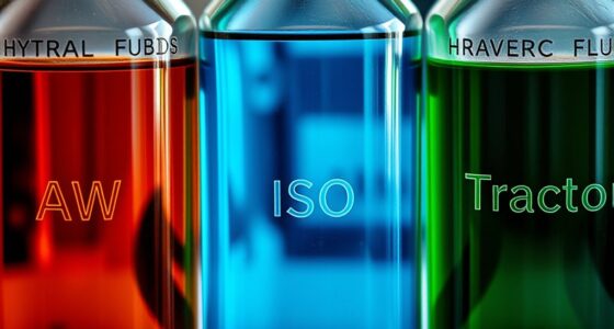 hydraulic fluid compatibility comparison