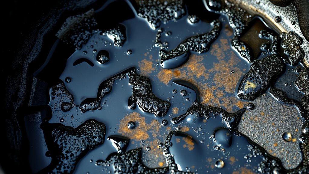 hydraulic oil water contamination