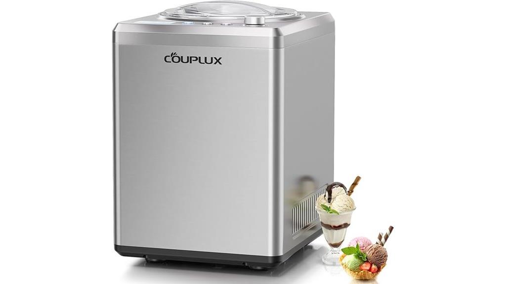 ice cream maker fast compressor