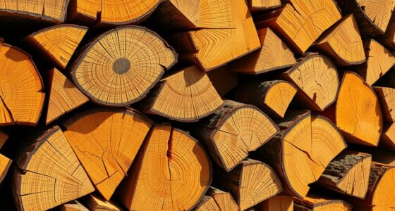 ideal firewood split size