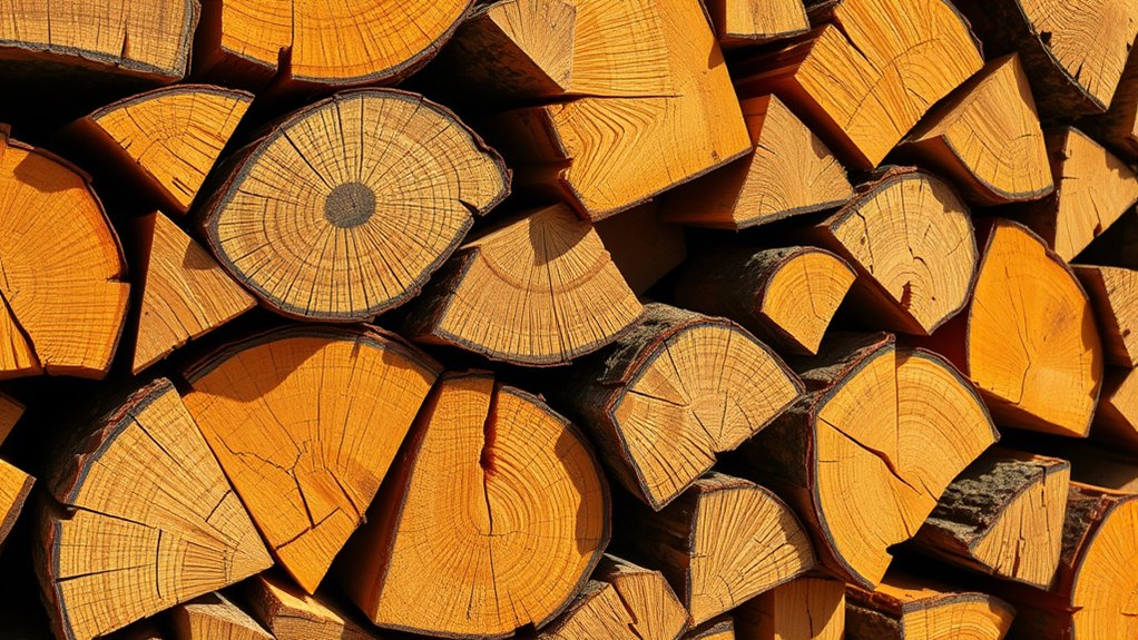 ideal firewood split size