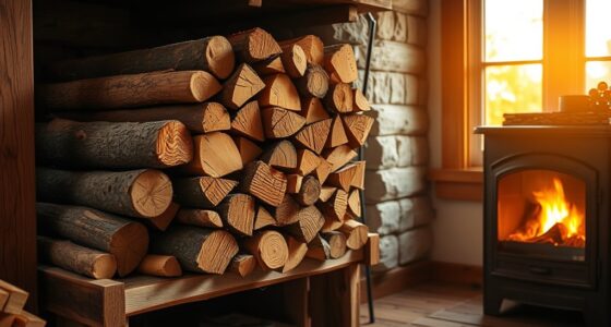 indoor firewood drying safety