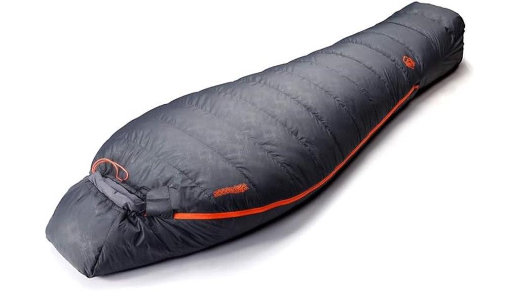 insulated cold weather sleeping bag