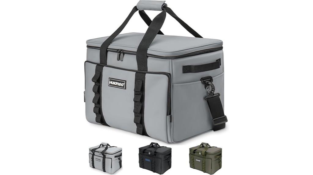 insulated collapsible leakproof cooler